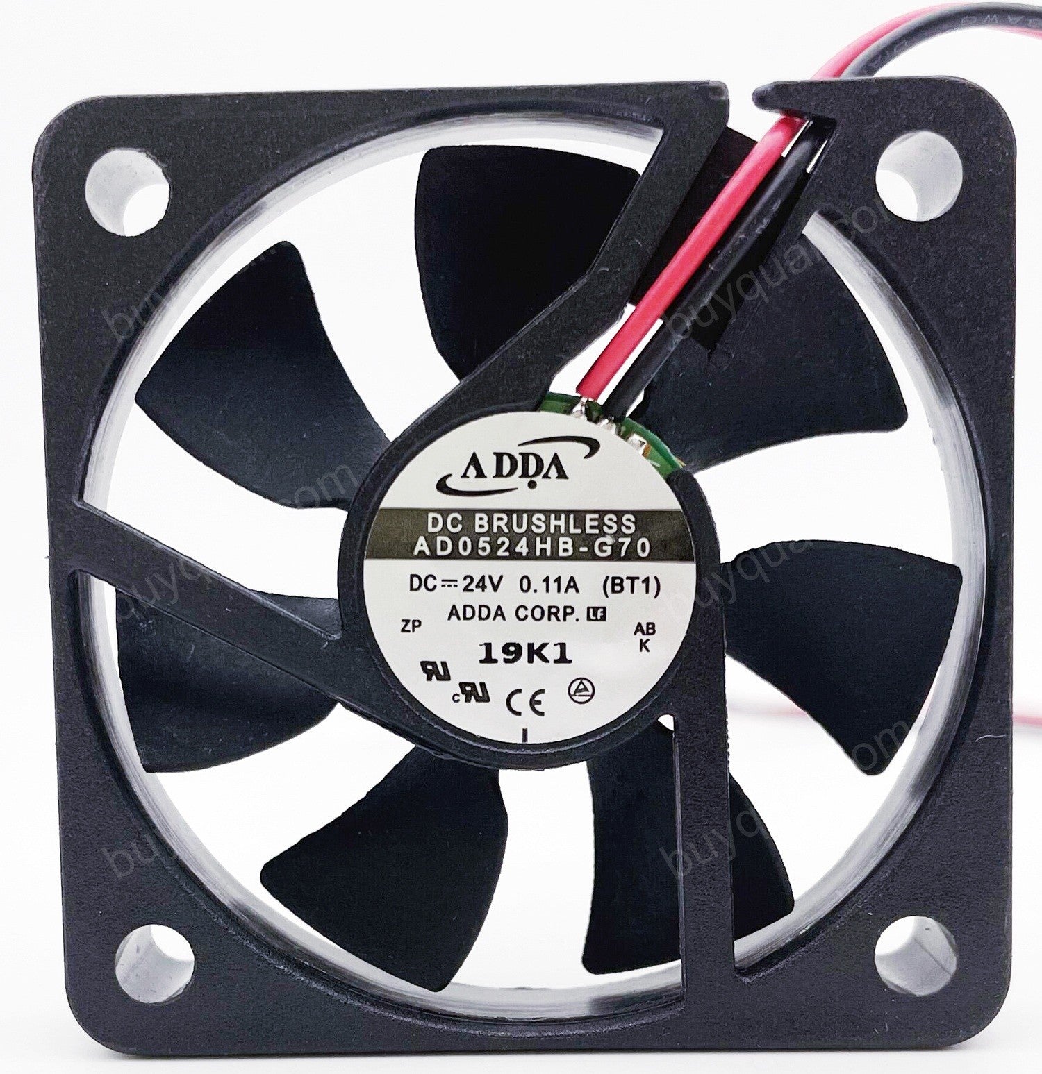 ADDA AD0524HB-G70 24V 0.11A 2wires Cooling Fan ADDA AD0524HB-G70 24V 0.11A 2wires Cooling Fan